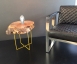 Hazenkamp Furnitures - Retro-Sessel aus Echtleder mit Metallgestell Thumbnail