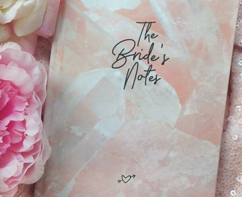 Real Passionates - NOTIZBUCH ‚THE BRIDE’S NOTES‘ IN ROSÉ