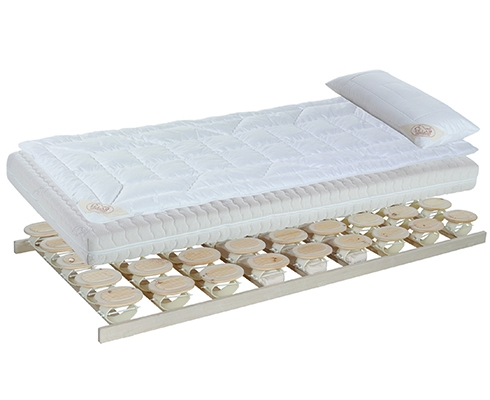 Relax Bettsysteme - Lattenrost (Spezialfederkörper) mit Matratze