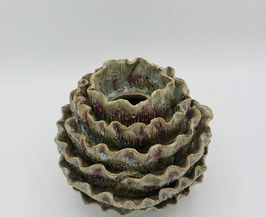 1st Tannendiele - Vase 'Koralle' aus Keramik