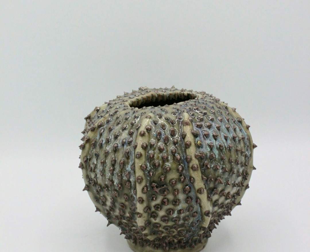 1st Tannendiele - Vase 'Seeigel' aus Keramik