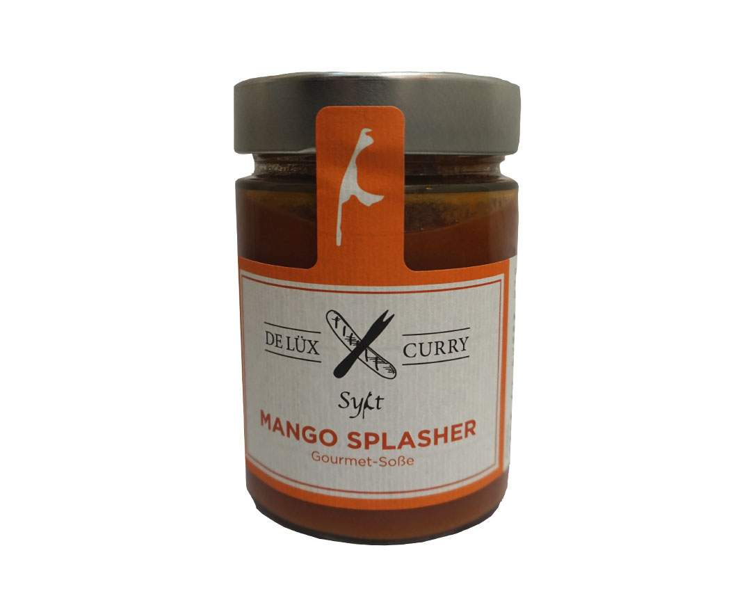 De Lüx Curry Sylt - Mango Splasher Gourmet- Soße (300ml)