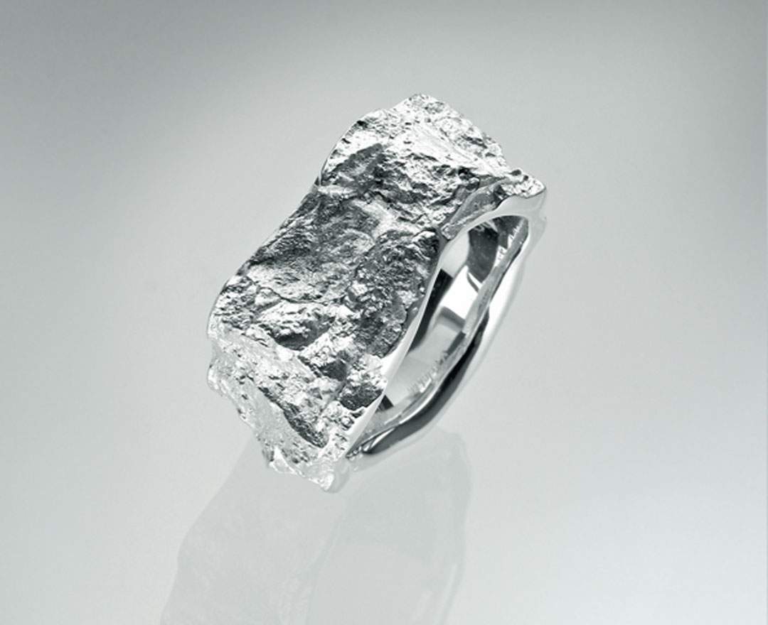 MM Edition - Strukturring Silber