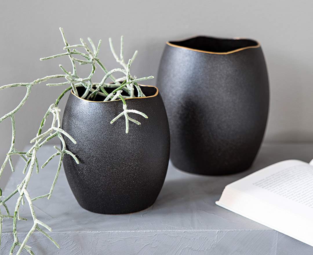 Fink Living - KALEA Vase - Übertopf / Keramik