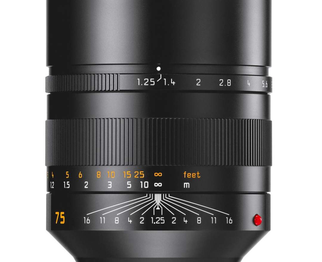 Leica - NOCTILUX-M 1:1.25/75 ASPH., schwarz eloxiert