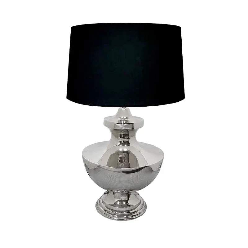 Hazenkamp - Tischlampe incl. schwarzer Lampenschirm