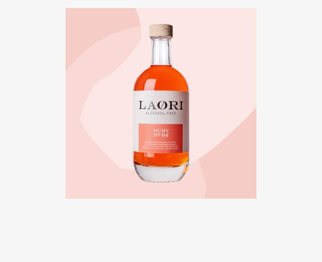 Laori Alkoholfreie Alternative zu Aperol: Ruby No. 4