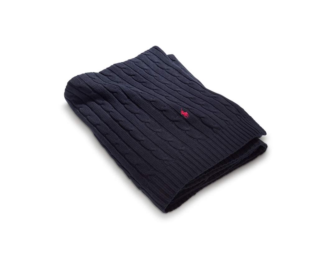 Ralph Lauren Home Tagesdecke Cable navy