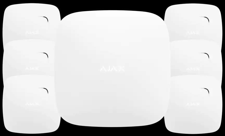 AJAX - AJAX Brandschutz-Set (weiß)