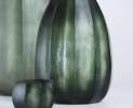 Guaxs - Koonam Vasen und Teelichthalter grün/schwarz stahlgrau - Teelichthalter Thumbnail