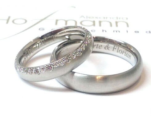  - Trauringe in Platin