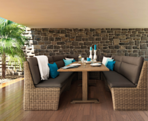  - Dining Lounge Angular Elegance