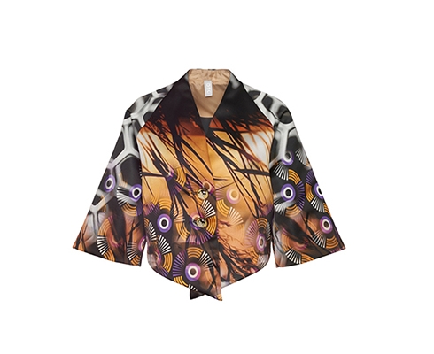 IOSOY - JACKE KIMONO HONEYCOMB