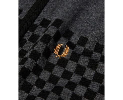 Fred Perry - Bradley Wiggins Textured Zip-Through Knit