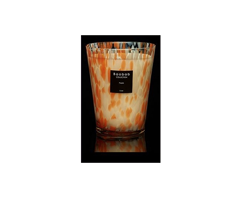 Baobab Collection - Duftkerze Pearls coral