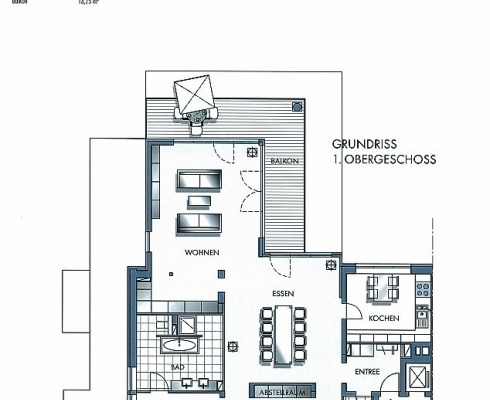 hochwertig Wohnen in Düsseldorf - Großzügige Wohnung in Oberkassel - 200 m² auf einer Ebene