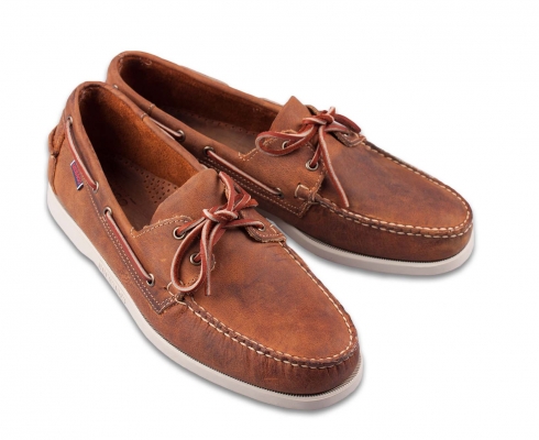 Conrad Hasselbach - Mens Brown Leather Docksides