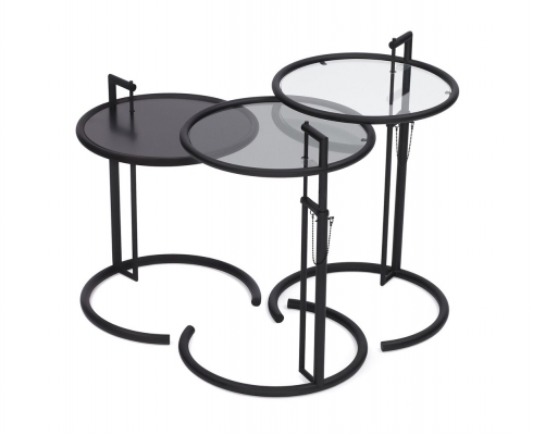 Classicon - Adjustable Table E1027 Black Version