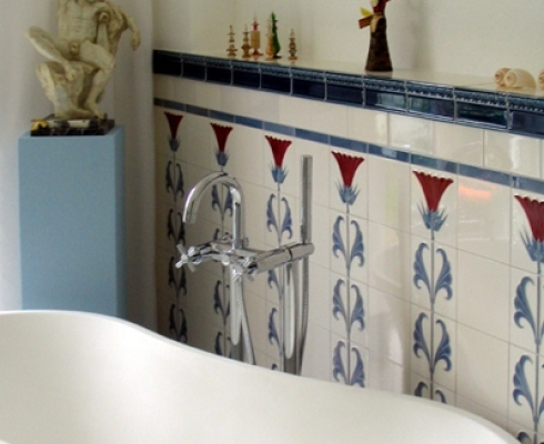 weinzierl.com - Jugendstil Wandfliesen
