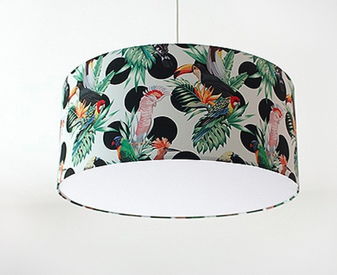 Halbeins - Designerlampe / Dots