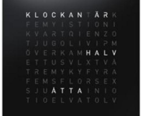 Biegert & Funk - QLOCKTWO CLASSIC BLACK PEPPER