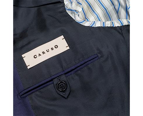 Caruso - Anzug in dunkelblau aus Super 130'S Wolle