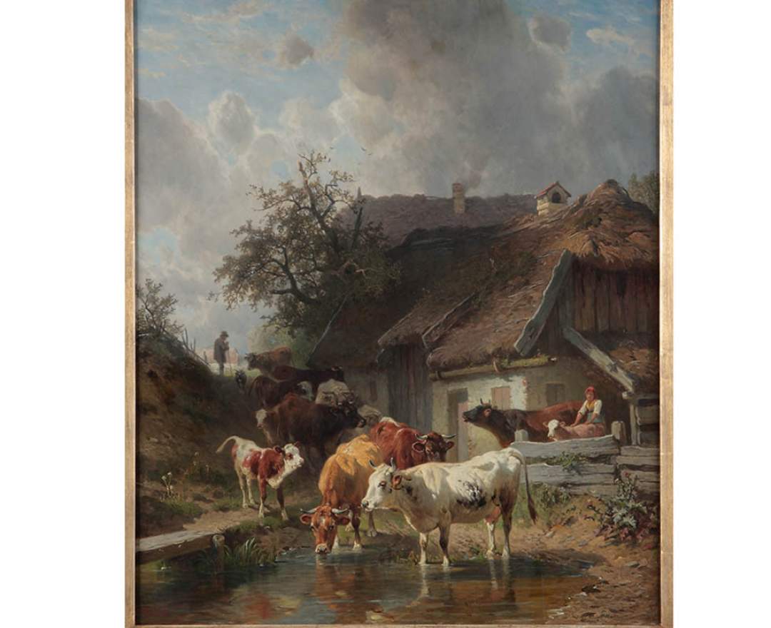 Johann Friedrich Voltz (1817-1886) - Heimtrieb
