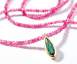 Edel und Mehr Design - Collier 750/000 Gelbgold mit Spinell &Turmalin Thumbnail