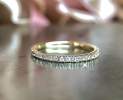 Infinity Juwelen - Strahlender Verlobungsring Ewigkeitsring Memoirering aus 14 K Gelbgold Thumbnail