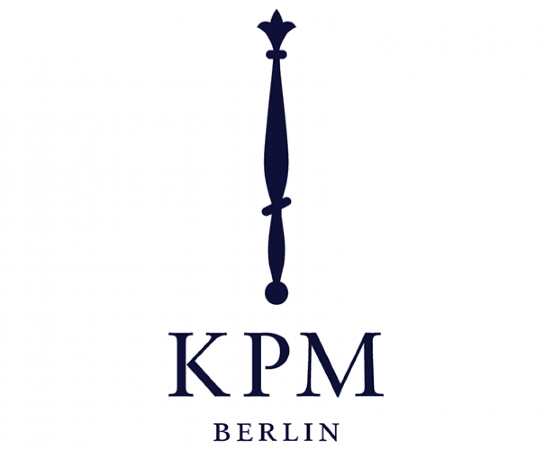 KPM Berlin - KPM, Vase Kolbenform rund, Porzellan