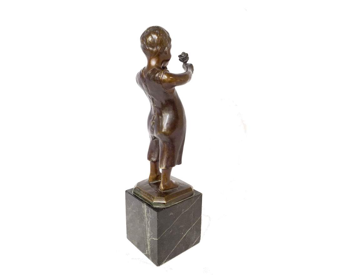 Kunsthandel Seidel u. Sohn - Seppl (Der kleine Gratulant), um 1908