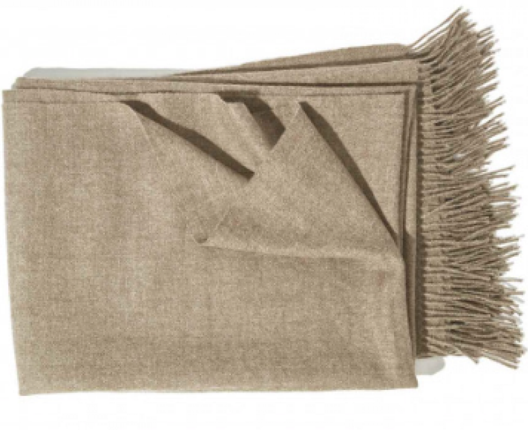 Christian Fischbacher - PLAID PURO, BEIGE