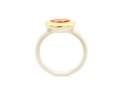 Goldschmiede TRAPEZ - Birgit Johannsen - Ring mit Mandaringranat, Silber und 18 Karat Gold Thumbnail