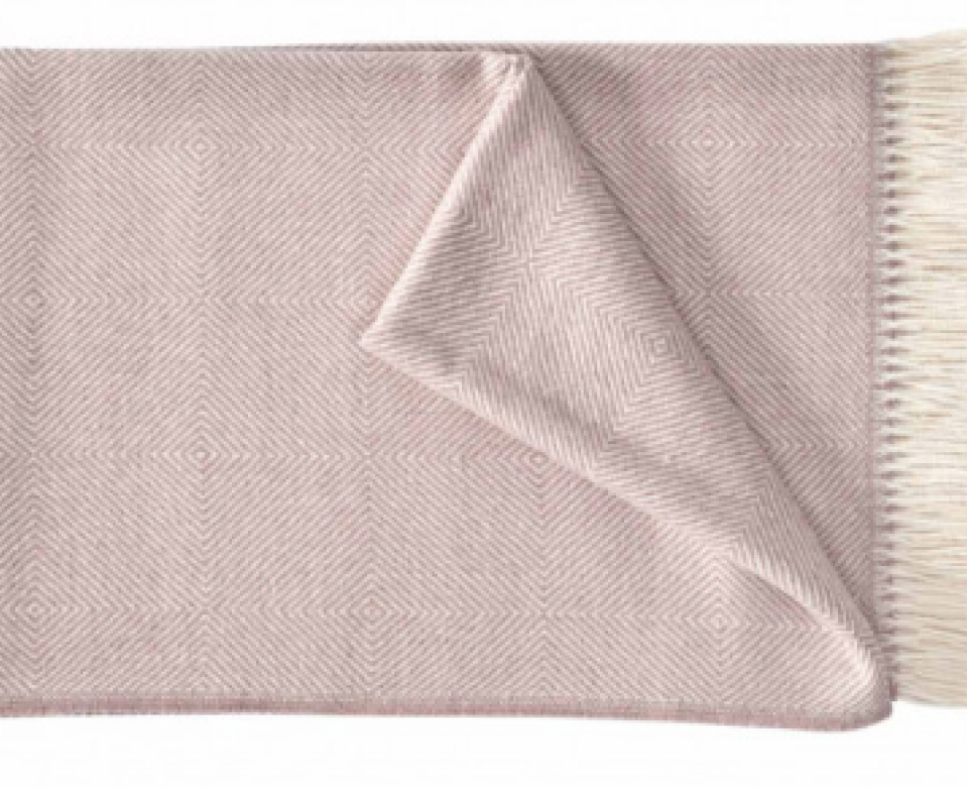 Christian Fischbacher - PLAID NOBLE, ROSA