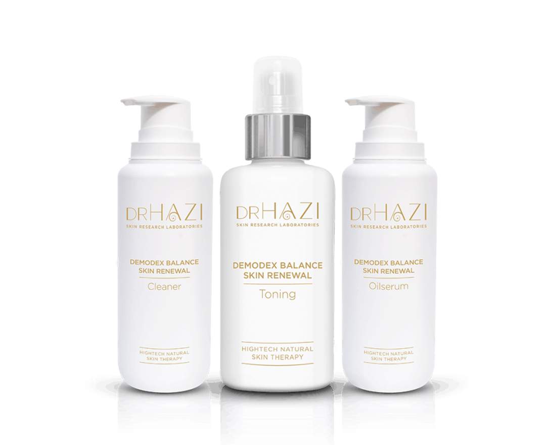 DRHAZI HIGH-TECH NATURAL SKIN THERAPIE - DEMODEX DERMA BALANCE SKIN RENEWAL PACK