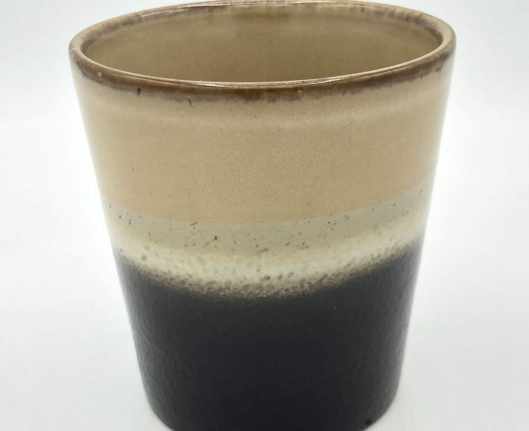 HK Living - 70´s Keramik Tasse „ROCK“