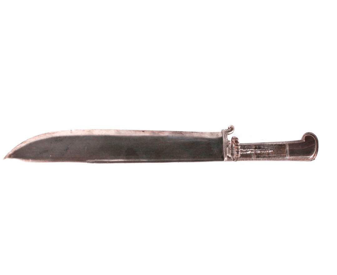 Kunsthandel Seidel u. Sohn - Ein Jagdmesser bzw. Hauswehr