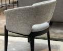 Molteni&C - Sessel DEVON von Molteni&C, Eleganter Esszimmerstuhl mit offener Rückenlehne Thumbnail
