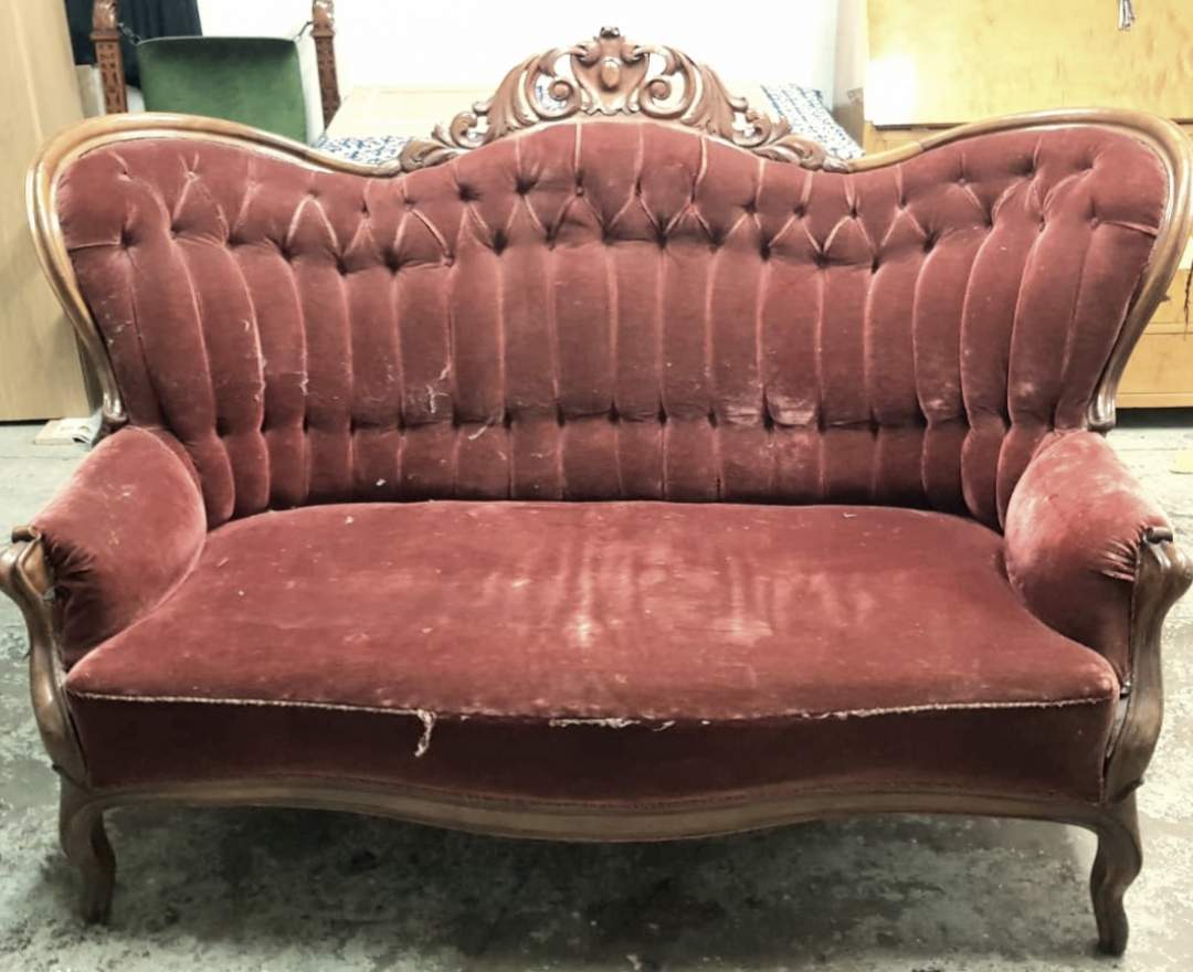 Deutschmann Berlin - Louis Philippe Sofa aus der Biedermeier Zeit