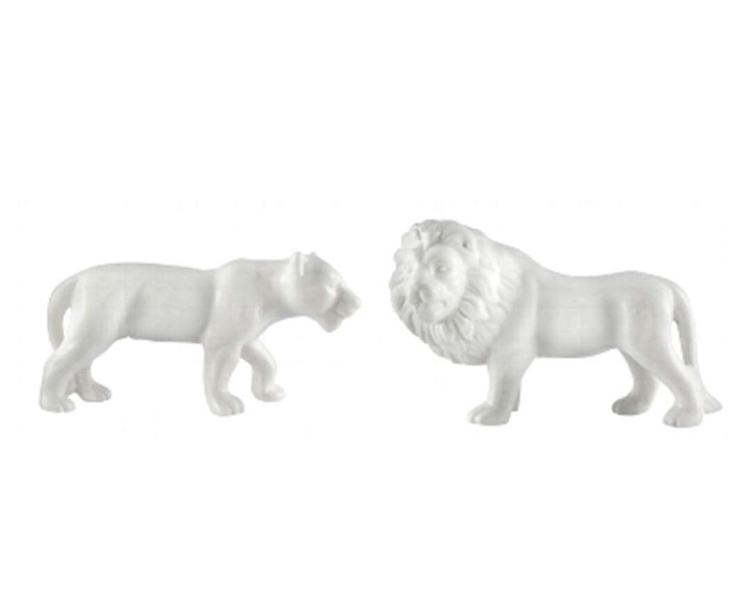 Kaheku - Figur Löwe weiss 20cm