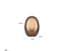 Richmond Interiors - Richmond Interiors, Kerzenhalter Xemm Bronze Gold klein, 28,5cm Thumbnail