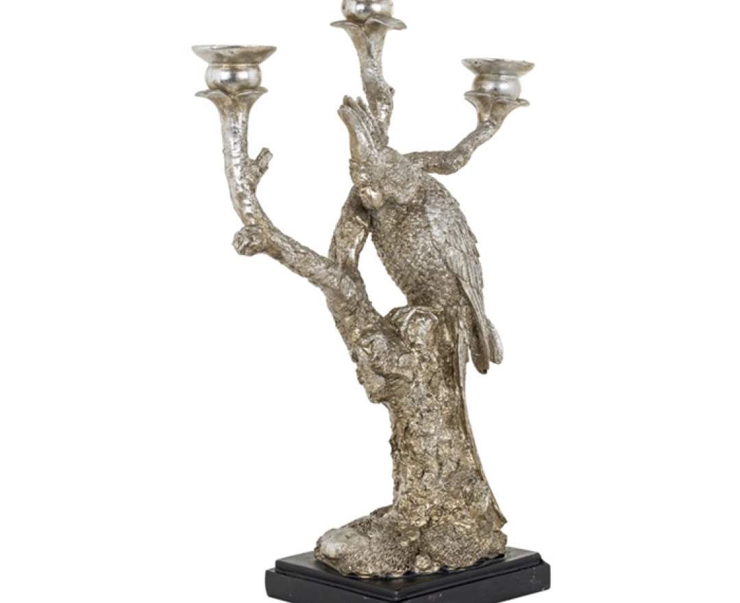 Richmond Interiors - Richmond Interiors, Kerzenhalter Ricky silber; 46,5cm