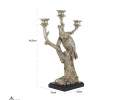 Richmond Interiors - Richmond Interiors, Kerzenhalter Ricky silber; 46,5cm Thumbnail