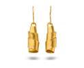 Goldschmiede TRAPEZ - Birgit Johannsen - Ohrschmuck mit 24 Karat Goldplattierung Thumbnail