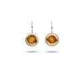 Goldschmiede TRAPEZ - Birgit Johannsen - Ohrschmuck Citrin, Silber und 18kt Gold Thumbnail
