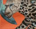 Ardmore - Geschirrtuch Cheetah Kings Coral , Südafrika, 50x70cm Thumbnail