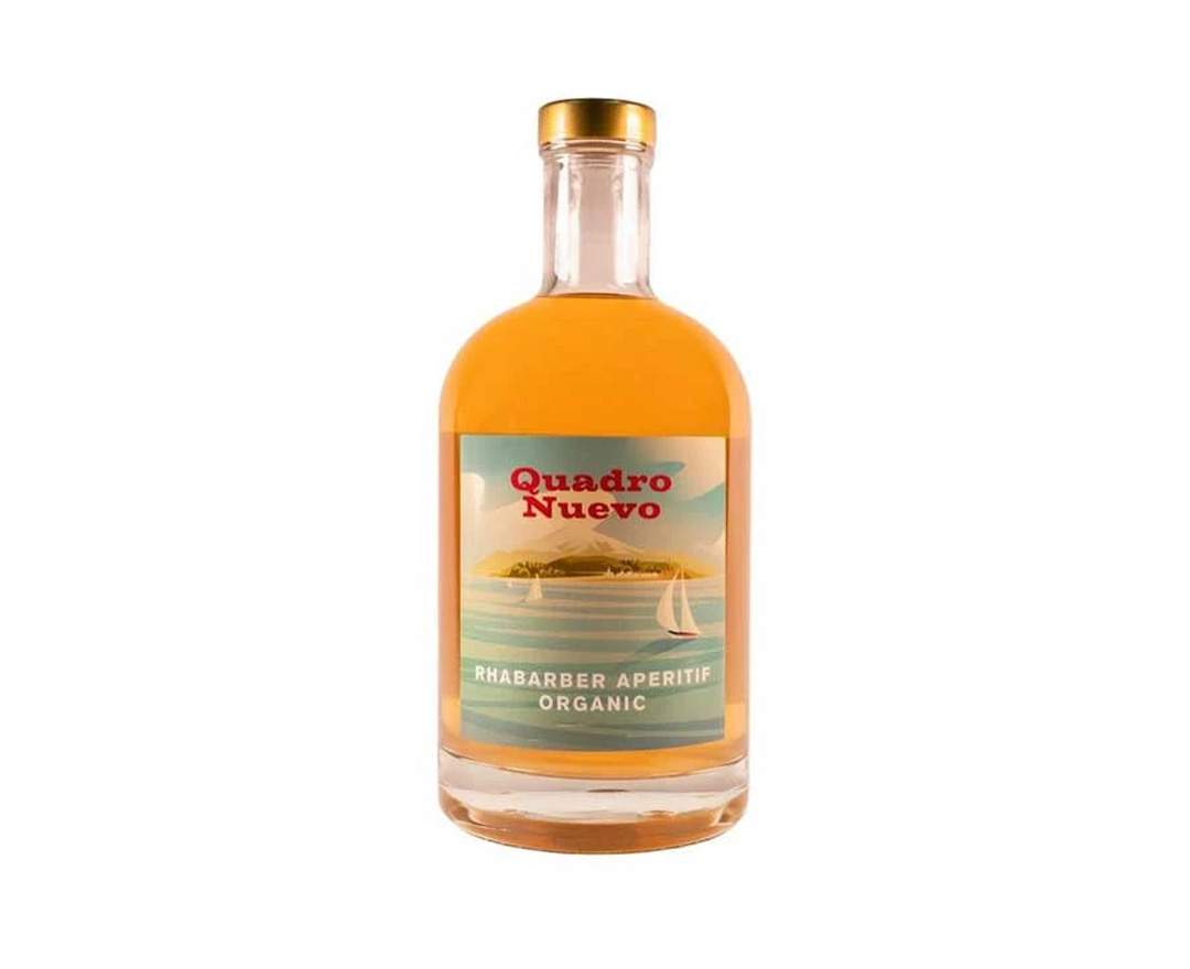 Dwersteg Destillerie -  Quadro Nuevo Rhabarber Aperitif Organic