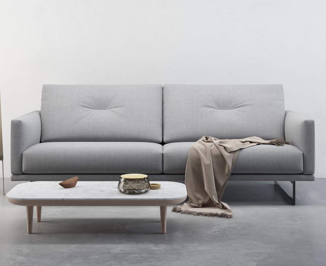 WeibelWeibel - Mellow, Sofaprogramm für kleine Räume von WeibelWeibel - Intertime, zierliche Sofas, kleine Sofas