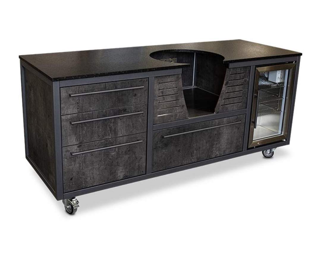 MM-Outdoorküchen - 800 KGKA Kombi Grill-Kühlmodul für Keramikgrills