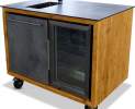 MM-Outdoorküchen - 600 KSH Kühlmodul aus Altholz mit Spüle Thumbnail